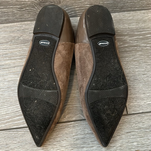 Dr Scholls pointed toe faux leather flats - Picture 5 of 5